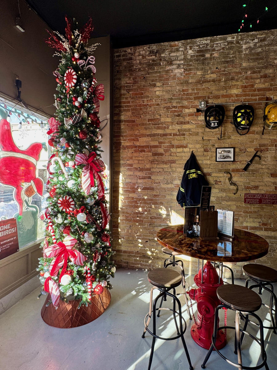 Station on 6th at the holidays