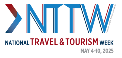 2025 National Travel & Tourism Week logo