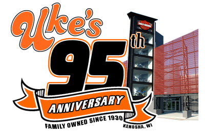 Uke's Harley-Davidson 95th Anniversary logo