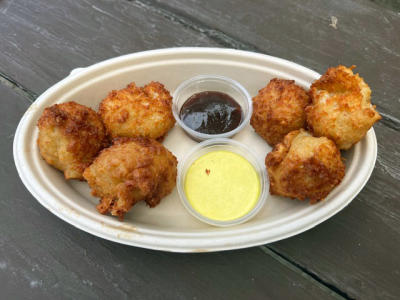 Bristol Renaissance Faire cheese fritters