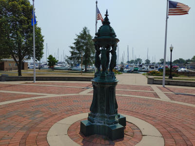 Wallace Fountain in Kenosha