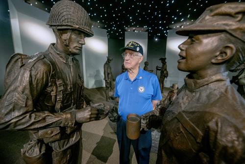 Veterans Memorial Gallery inside The Civil War Museum
