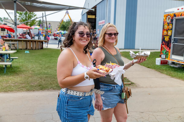 Kenosha County Fair_ food