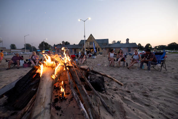 Lake Michigan Beach Towns near the Twin Cities, Kenosha WI beach town, Lake Michigan Kenosha