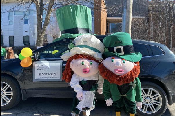 Those Funny Little People - parade participants