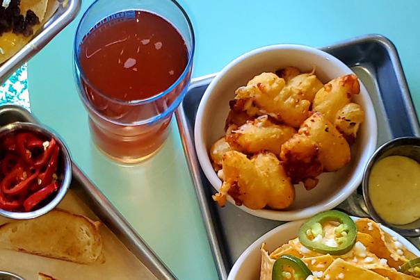 Beer and Cheese Curds at Public Craft Brewing Co.