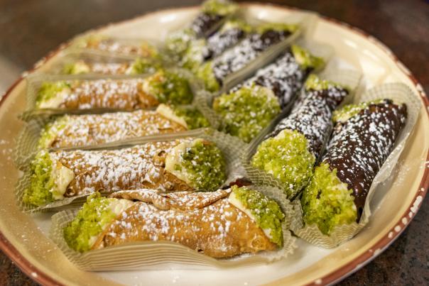 cannoli at Tenuta's Delicatessen & Liquors