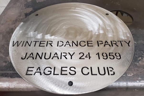 Winter Dance Party Sculpture in progress