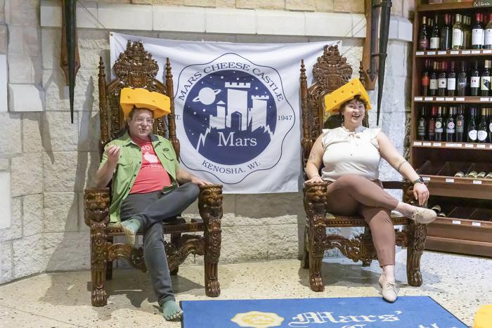 customers at Mars Cheese Castle