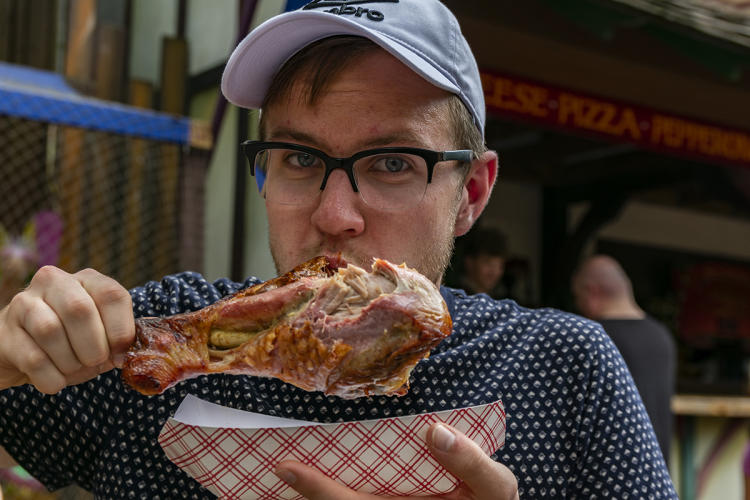 Bristol Renaissance Faire - turkey leg