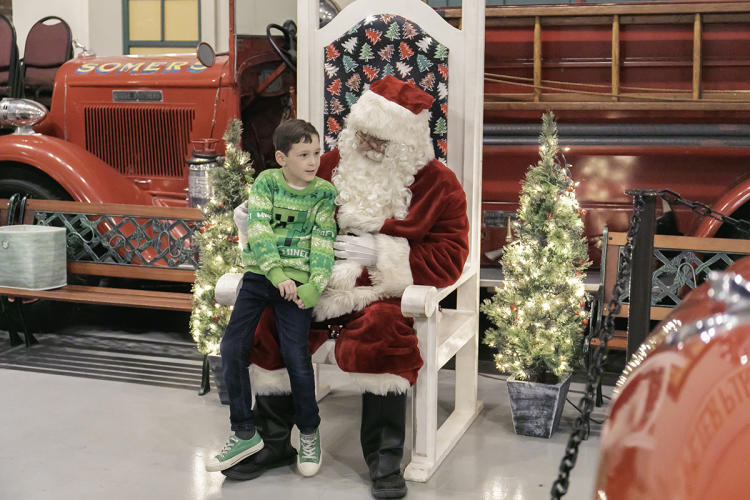 Santa at Kenosha History Center 2024