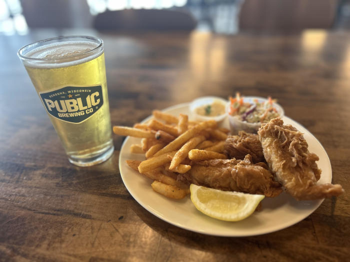 Public Brewing Company fish