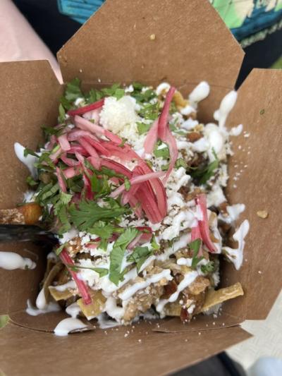 Chilaquiles Fries - Cheffreys Poutinerie at Kenosha HarborMarket