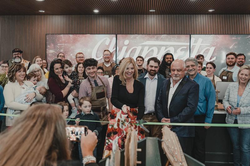 Chiappetta Shoes - grand opening at current building