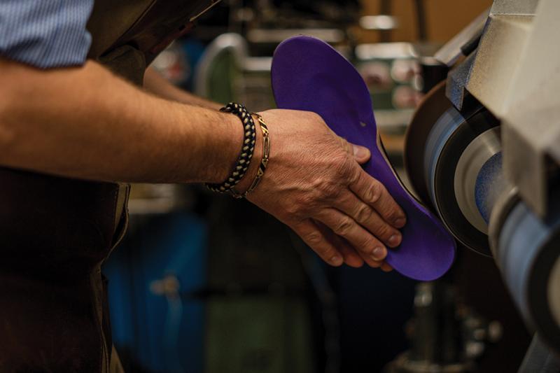 Chiappetta Shoes - Orthotic Grinder
