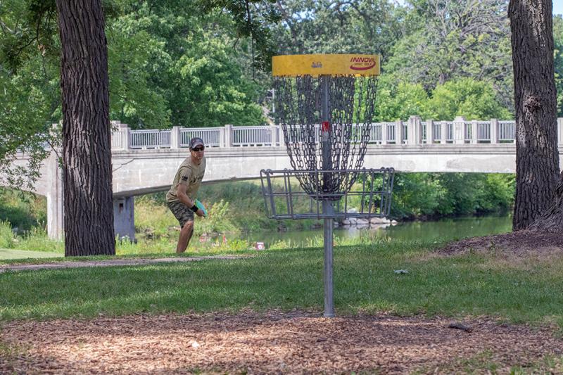 Lincoln Park disc golf course