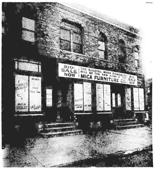 Olafson & Porter Vintage Goods building - 1924
