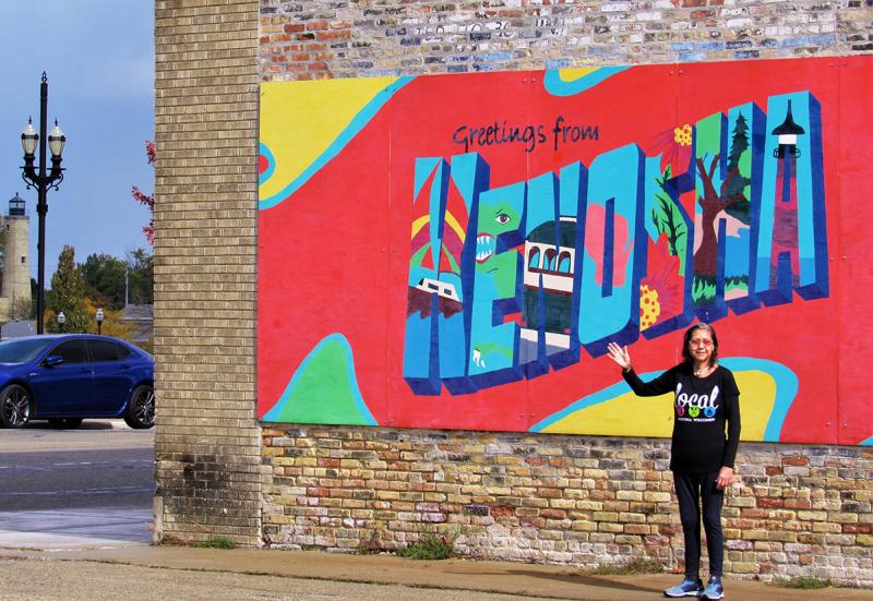 Greetings From Kenosha mural
