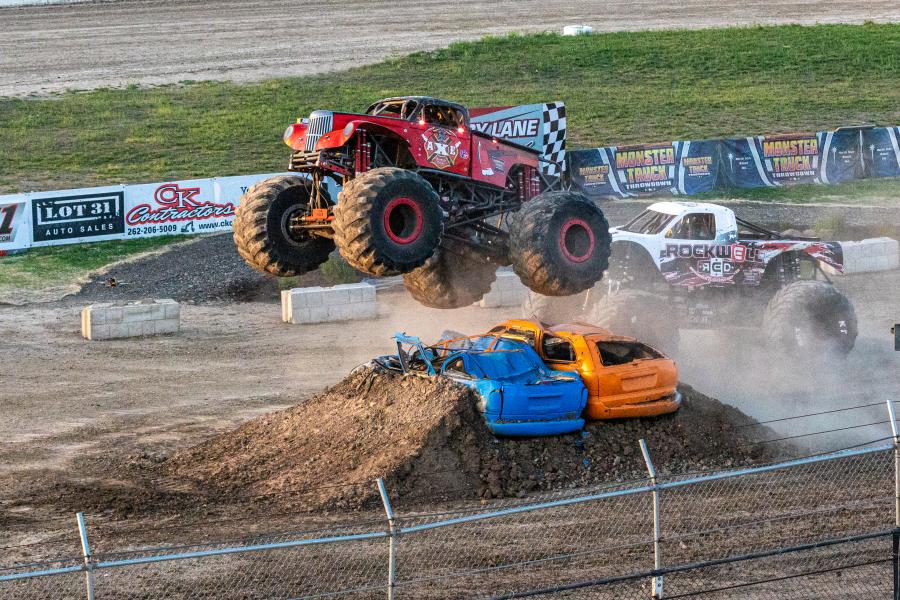 Monster Truck Throwdown at Wilmot Raceway / Kenosha County Fairgrounds