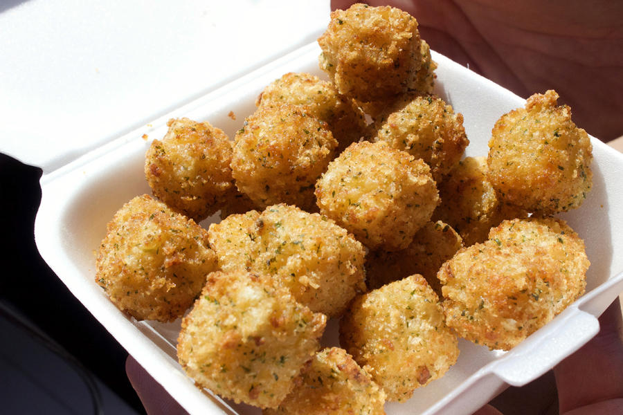 Cheese Squares at The Spot Drive-In