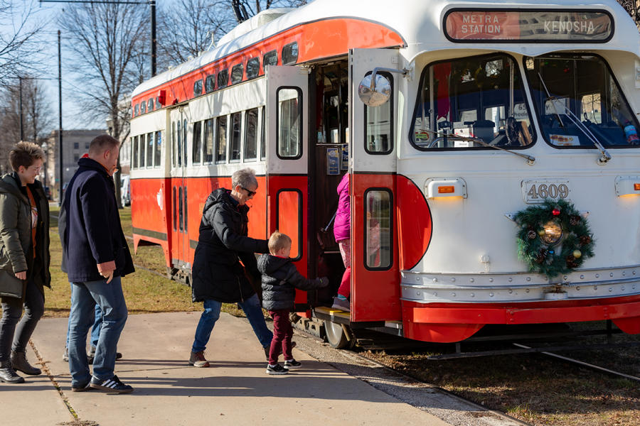 Electric Streetcar during Lightin' Up