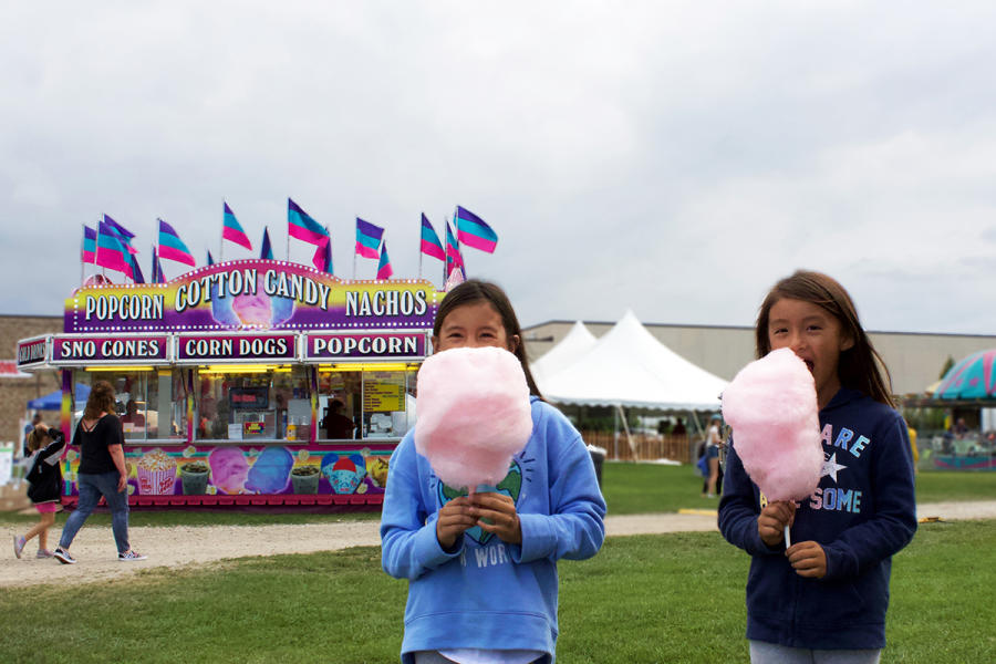 midway concessions at Kenosha County Fair