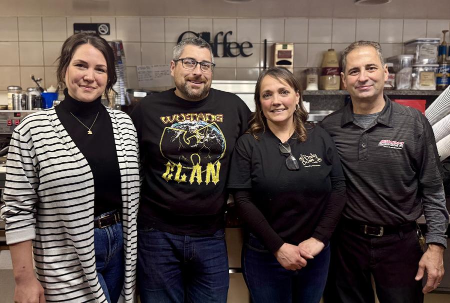 The Daily Dose Cafe and Cut Stone owners