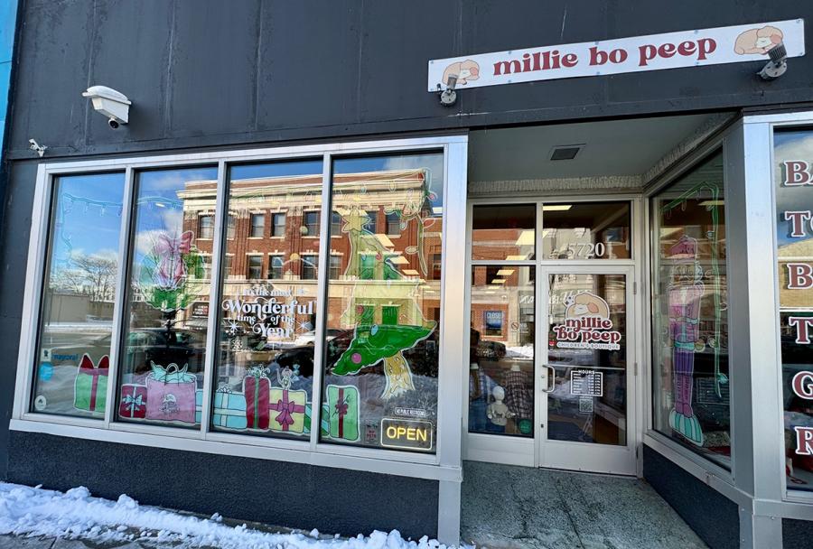 Millie Bo Peep at the holidays