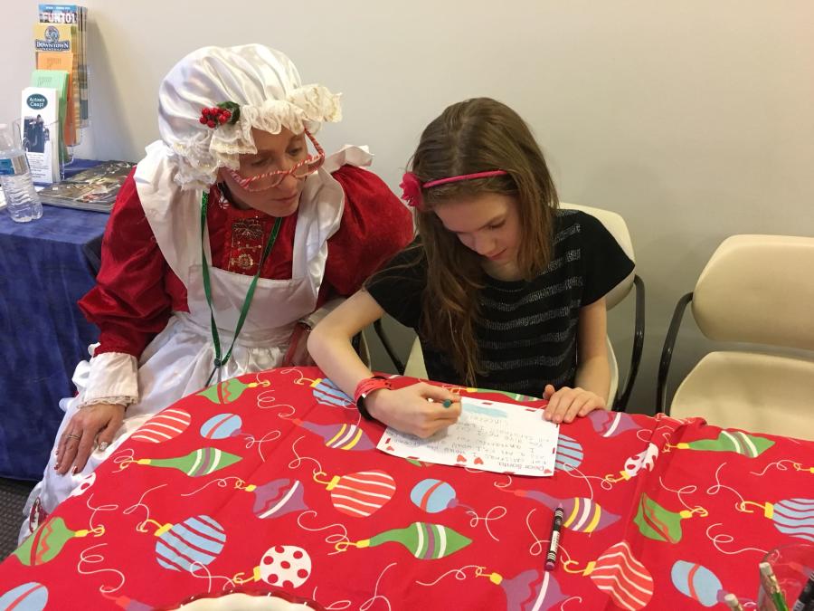 Actors Craft Mrs Claus event