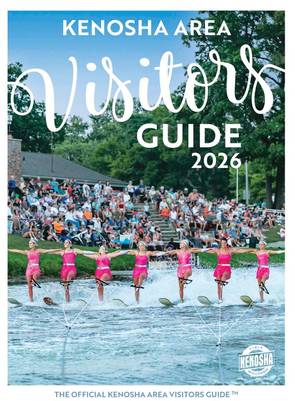 2026 Kenosha Area Visitors Guide cover