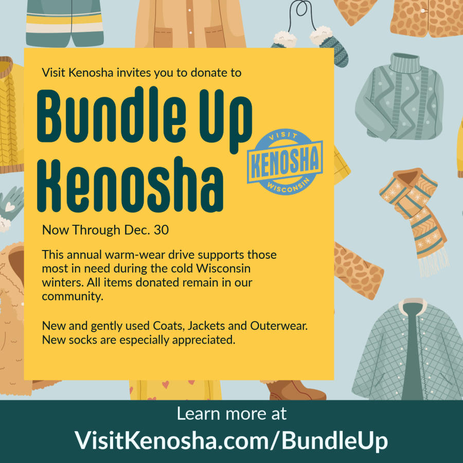 Bundle Up Kenosha 2025 graphic