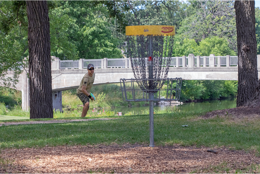 Lincoln Park disc golf course