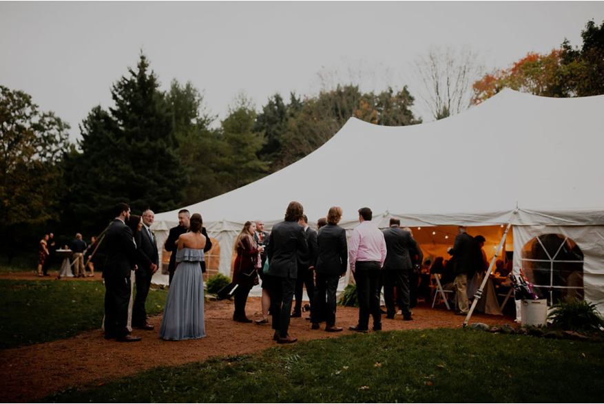 wedding at Hawthorn Hollow