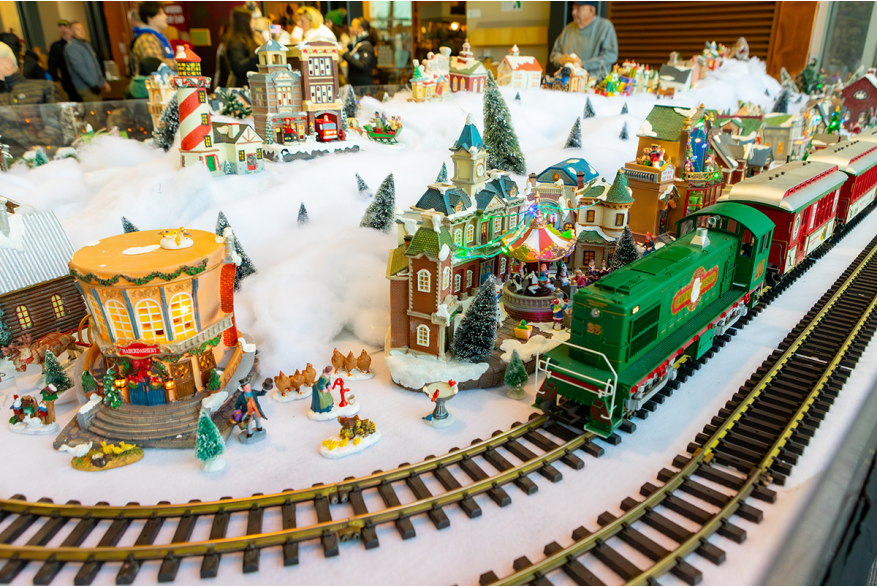 Holiday Train Display at Kenosha Public Museum