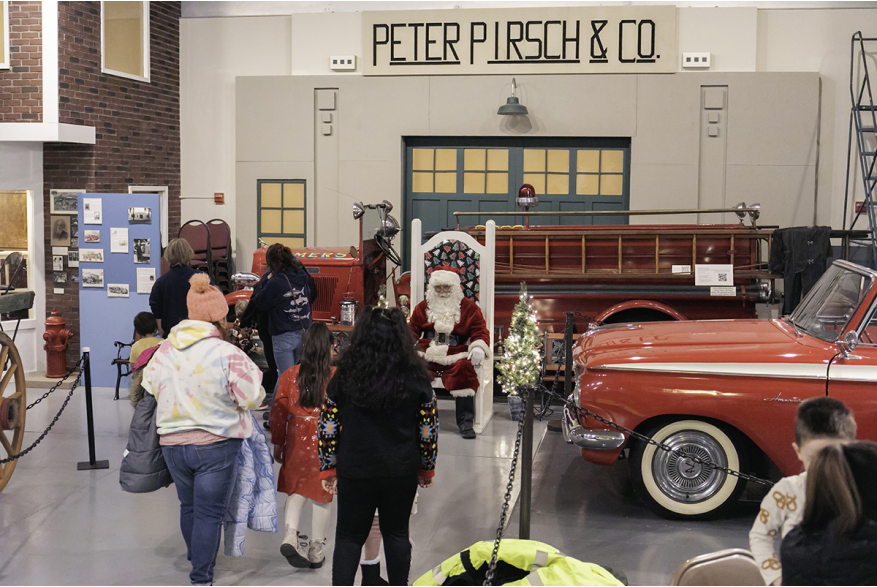 Santa at Kenosha History Center 2024