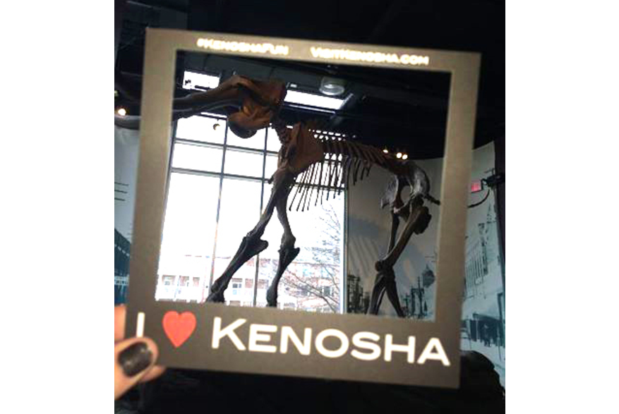 Mammoth at Kenosha Public Museum