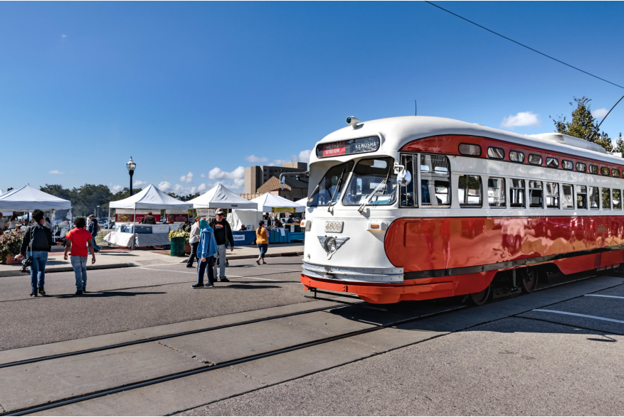 Kenosha Electric Streetcar - Pittsburgh car