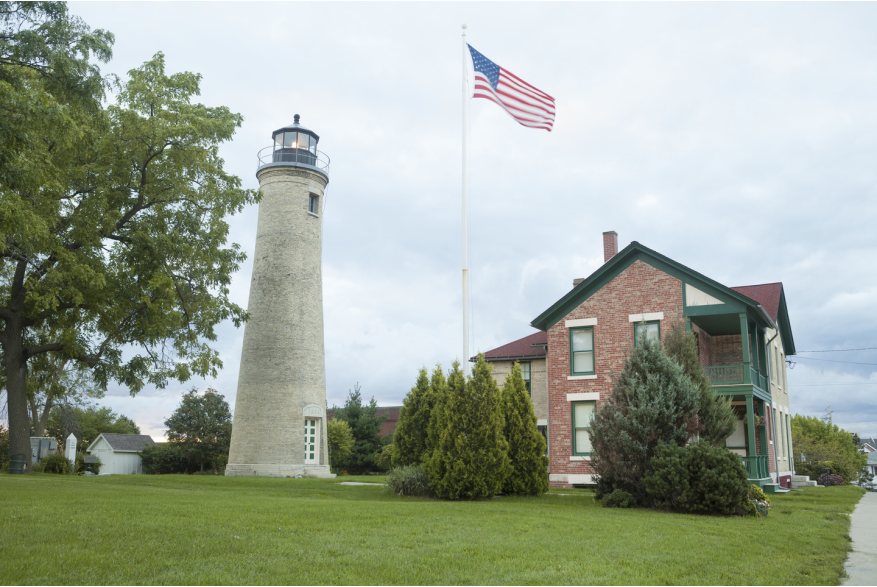 Southport Light Station Museum exterior