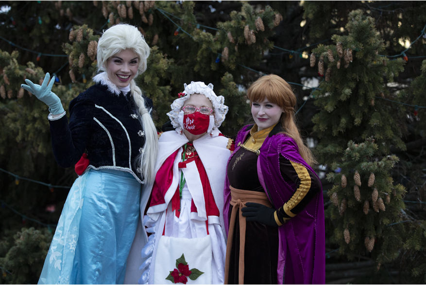 Special Guests at the Tree Lighting