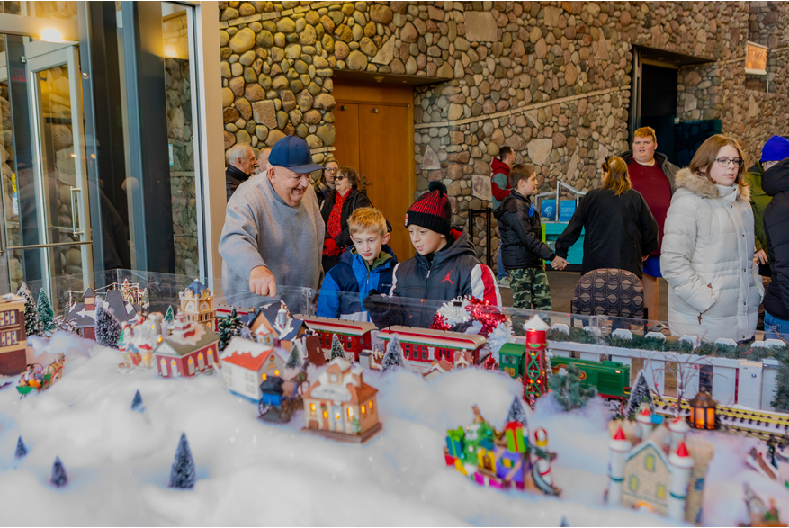 Holiday Train Display at Kenosha Public Museum