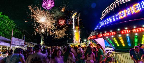 Lackawanna County Heritage Fair Fireworks Show