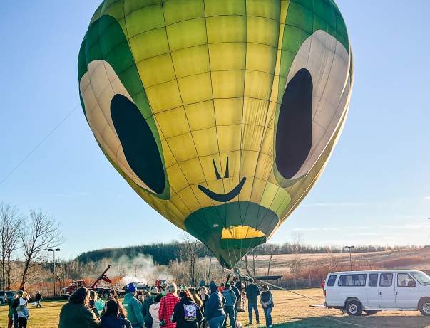 Alien Hot Air Balloon Rides