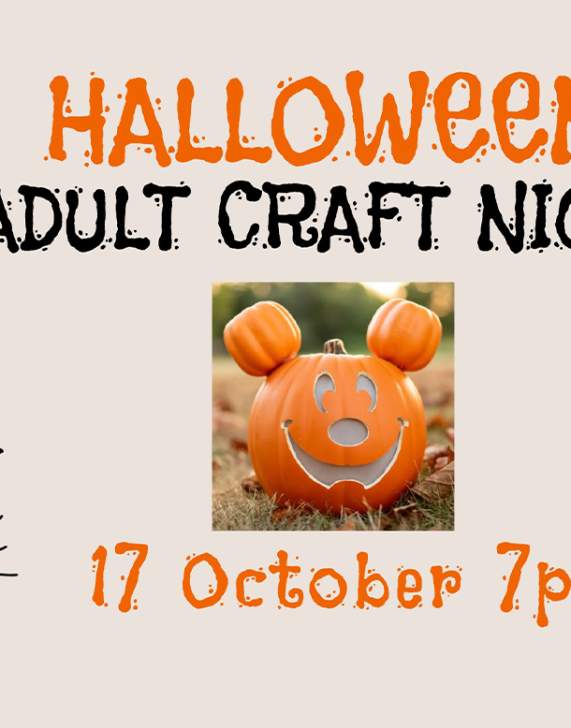 Halloween Adult Craft Night
