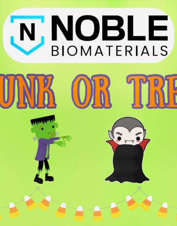 Noble Biomaterials Trunk or Treat