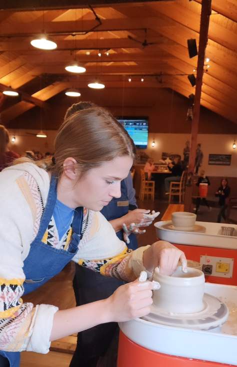 Pottery Leprechaun Mug