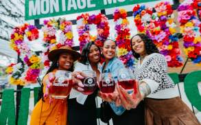 womens holding wine glasses at Spring Wine Festival at Montage Mountain Resorts