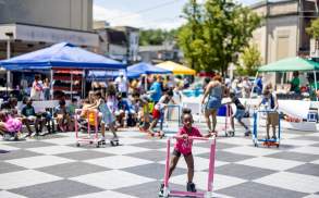 The Juneteenth Jubilee Block Party at the Black Scranton Project in Scranton, PA