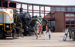 Steamtown National Historic Site in Scranton, PA