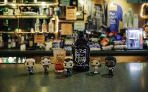 The Office Funko Pops at Poor Richard's Pub
