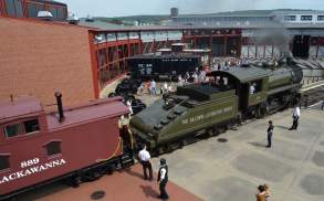 Steamtown National Historic Site in Scranton, PA